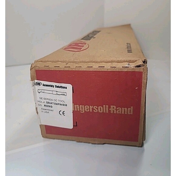Ingersoll Rand QE4AT027PA4S06 3/8 DC Electric Angel In-line Push To Start Wrench - Picture 8 of 10